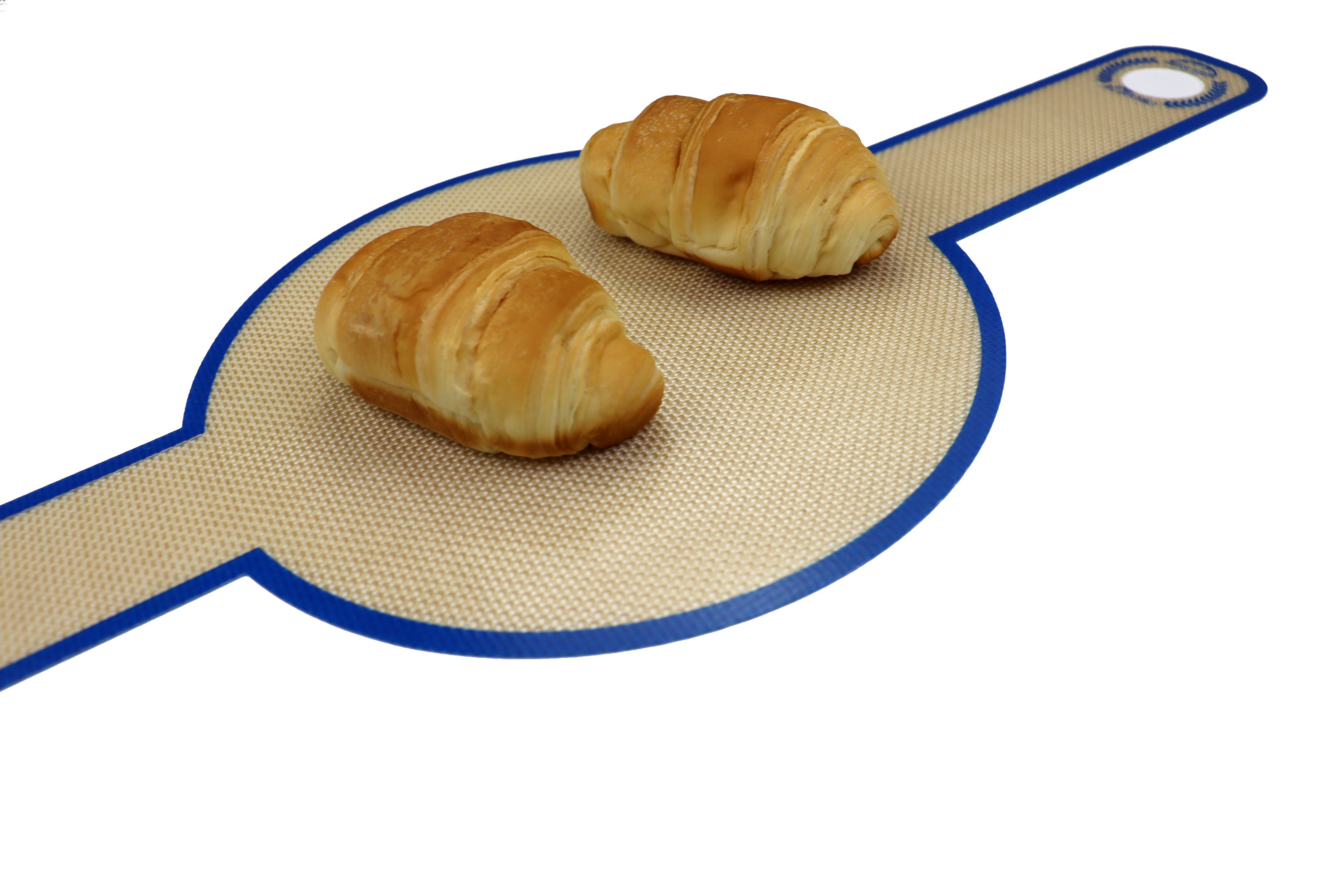 Reusable Symmetrical Textured Long Handle Silicon Baking Mats Liner Sets