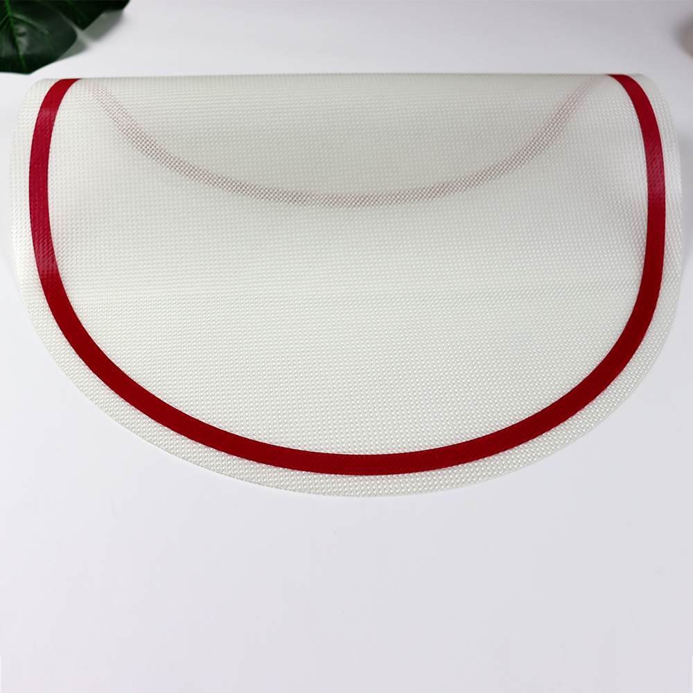 9 Inch Non Stick Round Silicone Baking Mats Non-stick Non-Slip Silicon For Dough Rolling Mat