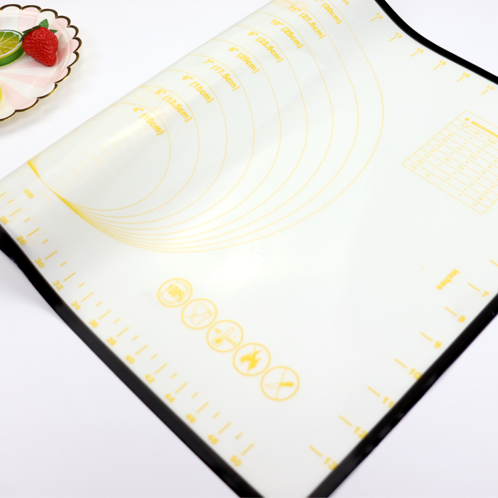 Large Silicon Baking Mats Silicone Pastry Mat Non Slip for Rolling Dough