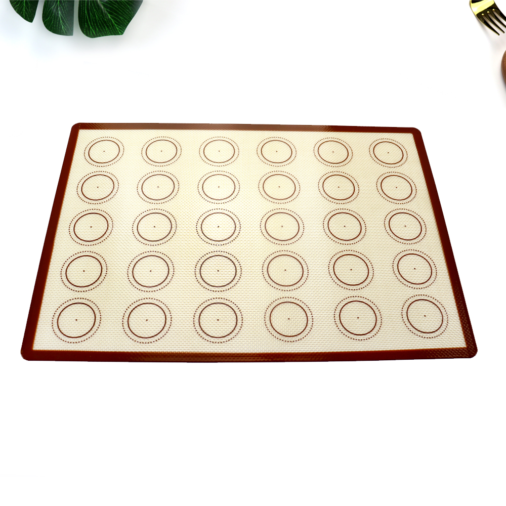 Eco-friendly Silicone Baking Mat Maccaron Mat Pizza