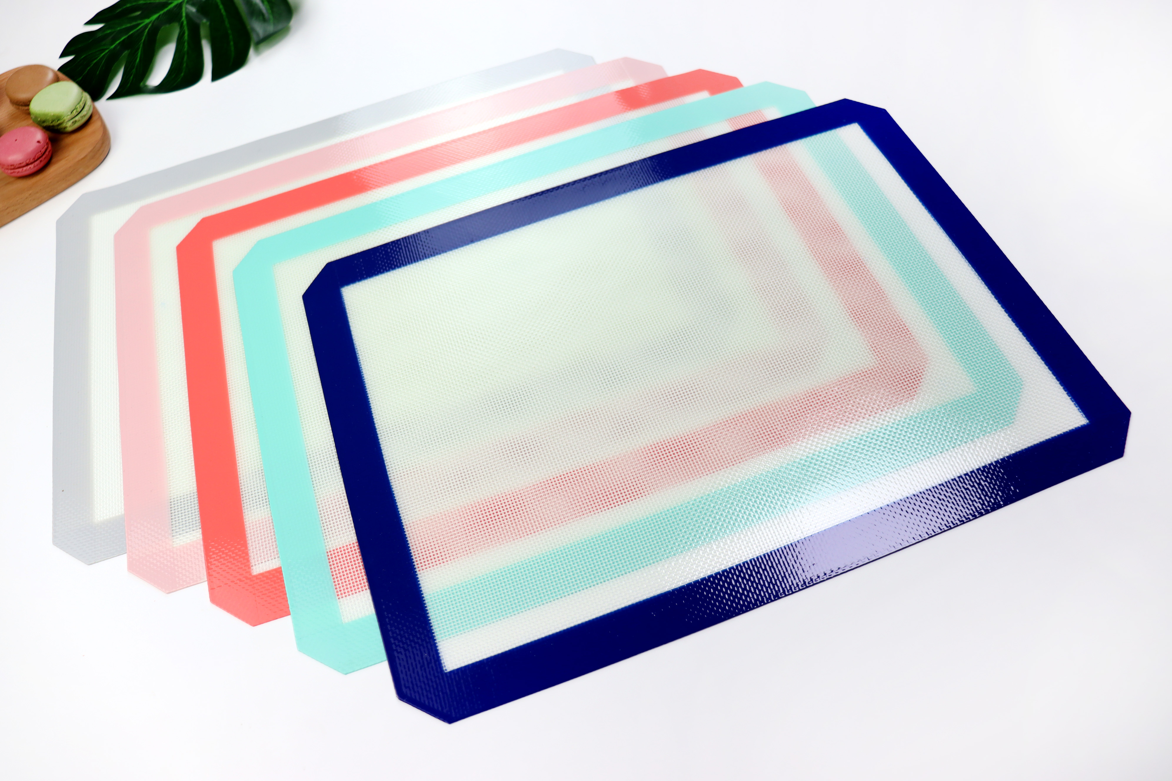 Clear Transparent Silicone Baking Mat Non Stick Silicone Mat Heat Resistant Mat Hot Sale