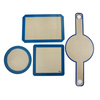 Custom Size Silicone Kitchen High Quality Silicone Baking Mat Set with Edges