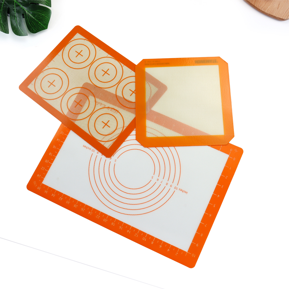 Heat Resistant Baking Silicone Mat Silicone Baking Set Personalized Custom