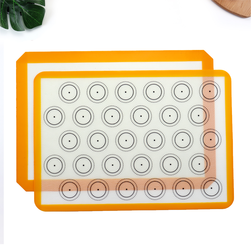 Wire Rack Tray Silicone Baking Mat Non-stick Non-Slip Silicon For Dough Rolling Mat